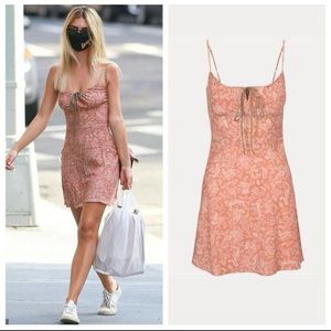 REALISATION PAR Silk Inez Paisley Print Dress Sz L